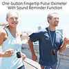 Oxygen Monitor Portable Digital Reading LED Display with 2 Batteries and Lanyard